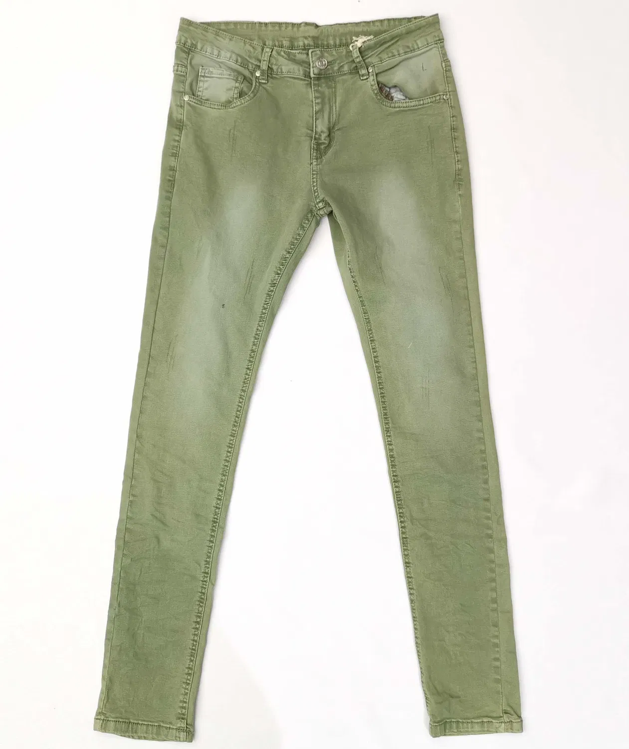 Mann Slim Spandex Hosen/Hosen Baumwolle Cargohose Denim Waschen