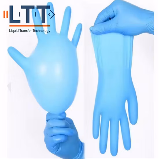 Untersuchungs-Einmal-Nitril-Handschuhe, puderfrei, Untersuchungs-Nitril-Handschuhe, medizinischer Hersteller