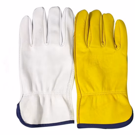 Warme, wasser- und winddichte Schutzhandschuhe aus Leder für schwere Industriearbeiten
